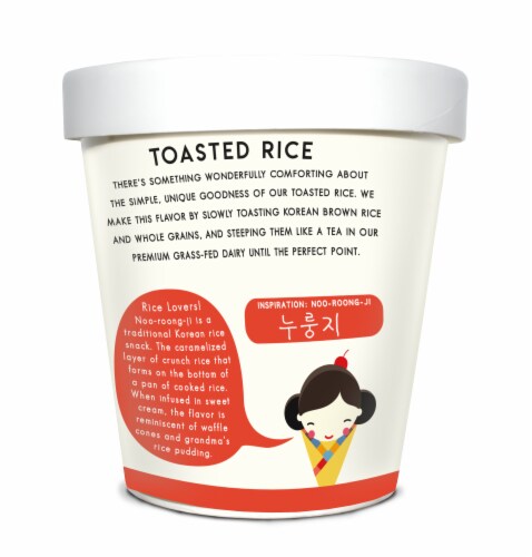 Noona’s Toasted Rice Ice Cream - 5 pints Perspective: left