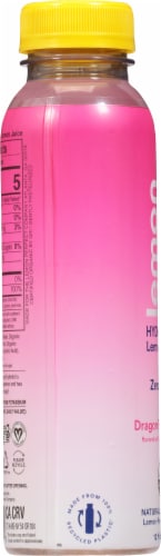 Lemon Perfect Organic Dragon Fruit Mango Cold-Pressed Lemon Water Perspective: left