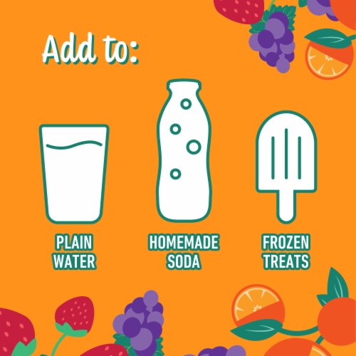 Crush® Sugar Free Drink Mix Sticks Variety Pack Perspective: left