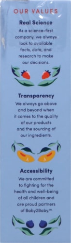 Cerebelly® Smart Bars Organic Blueberry Banana Sweet Potato Toddler Snack Bars Perspective: left
