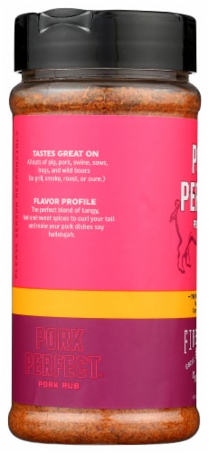 Fire and Smoke Society Pork Perfect™ Pork Rub Perspective: left