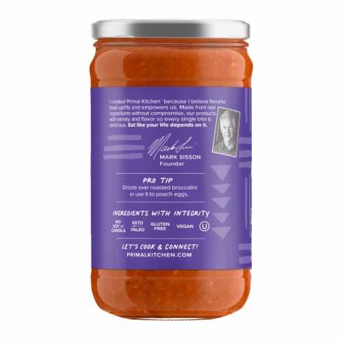 Primal Kitchen No Dairy Vodka Sauce Perspective: left