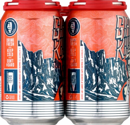 Scorched Earth Brewing Company Giant Killer IPA Perspective: left
