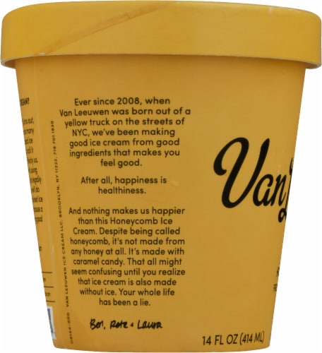 Van Leeuwen Honeycomb French Ice Cream Perspective: left