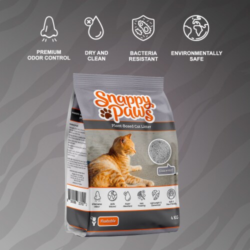 Snappy Paws Plant Based Cat Litter Natural Scent 8.8 lbs 8.8