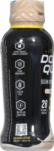 Don't Quit Max Vanilla Daily Nutrition Shake Perspective: left