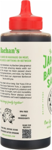 Bachan's® Yuzu Citrus Japanese BBQ Sauce Perspective: left