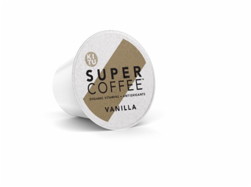 Super Coffee® Vanilla Enhanced Organic Coffee Brew Cups