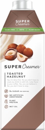 Super Creamer® Toasted Hazelnut Creamer Perspective: left