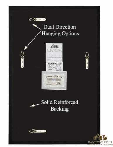 Hamilton Hills 24x36  Silver Vanity Mirror | Brushed Metal Frame | Rectangular or Square Perspective: left