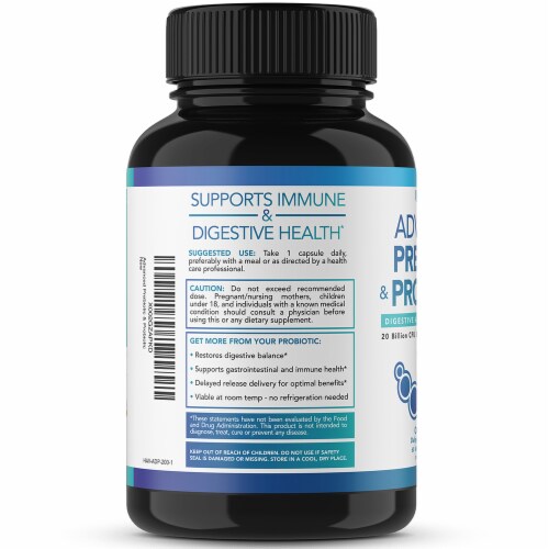 Havasu Prebiotic/Probiotic Supplement Perspective: left