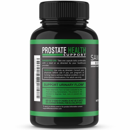 Havasu Nutrition Extra Strength Saw Palmetto Perspective: left