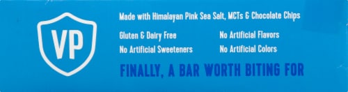 Vital Proteins Chocolate Almond Sea Salt Collagen Bars Perspective: left