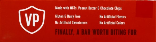 Vital Proteins Peanut Butter Chocolate Collagen Bars Perspective: left