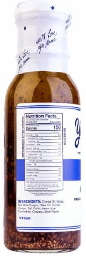 Yo Mama's® Foods No Sugar Added Greek Salad Dressing Perspective: left