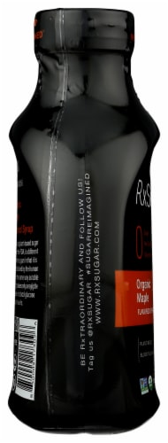RxSugar® Organic Maple Flavored Syrup Perspective: left