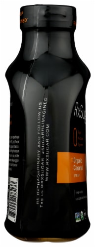 RxSugar® Organic Caramel Syrup Perspective: left