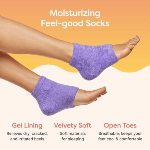 Cracked sales heel socks