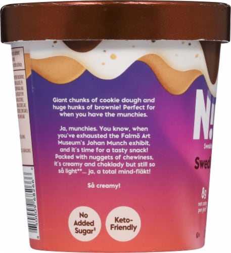 Nick's® Swedish Munchies Swedish-Style Light Ice Cream Perspective: left