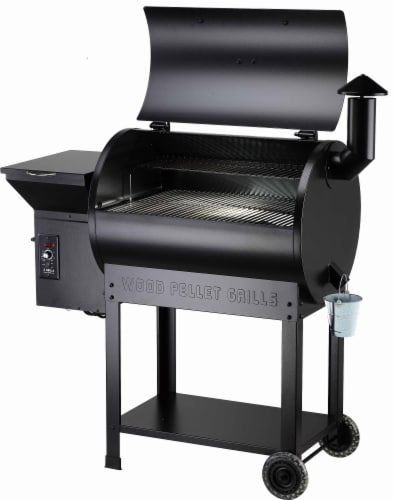 Z Grills Wood Pellet Grill - Black Perspective: left