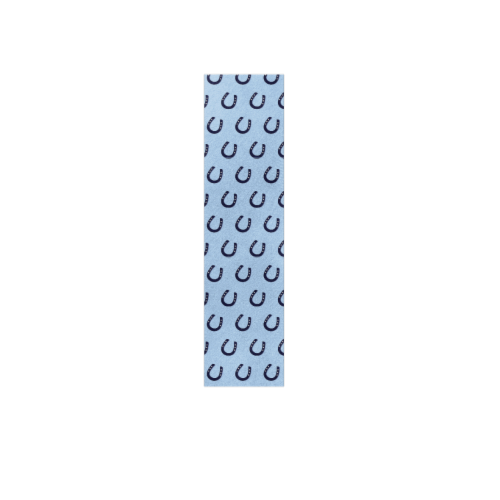 Barrel Down South Mint Horse Shoes Bow Tie Perspective: left