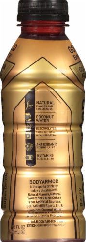 BODYARMOR Gold Berry Sports Drink Perspective: left