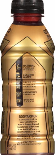 BODYARMOR Gold Berry Sports Drink Bottle Perspective: left