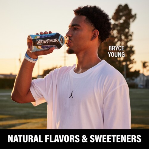 BODYARMOR® Sports Drink Blueberry Raspberry Bottle Perspective: left