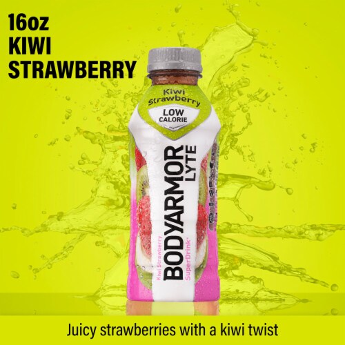 BODYARMOR® Lyte Kiwi Strawberry Sports Drink Bottle Perspective: left