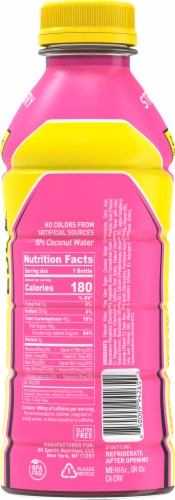 BodyArmor Edge Strawberry Slam Sports Drink Perspective: left