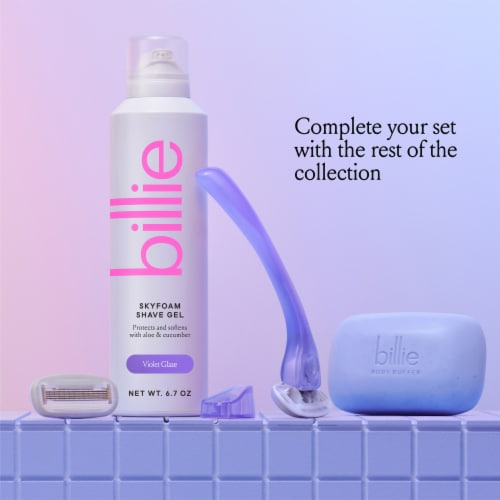 Billie Body Buffer Pre-Shave Exfoliator Perspective: left