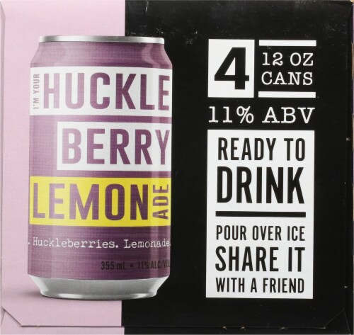 503 Distilling I'm Your Huckleberry Lemonade Cocktails Perspective: left