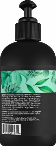 Prana™ Principle Botanical Peppermint CBD & Biotin Shampoo Perspective: left