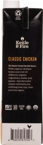 Kettle & Fire Classic Chicken Bone Broth Perspective: left
