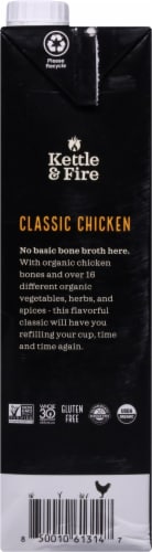 Kettle & Fire Classic Chicken Bone Broth Perspective: left