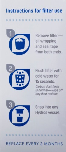 Hydros® Multi Filter Replacements Perspective: left