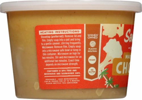 Soupergirl™ Maryland Corn Chowder Perspective: left