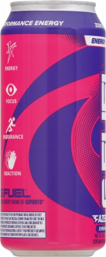 G FUEL Fazeberry Energy Drink Can Perspective: left