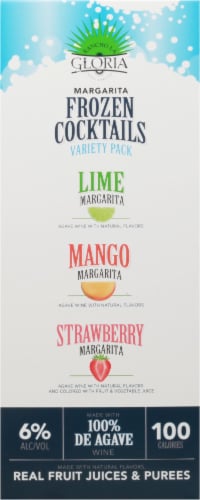 Rancho La Gloria Margarita Frozen Cocktails Variety Pack Perspective: left