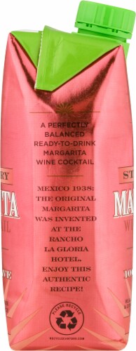 Rancho La Gloria Strawberry Margarita Wine Cocktail Perspective: left