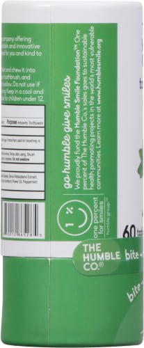 The Humble Co.® Mint Toothpaste Tablets Perspective: left