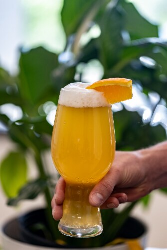 Ceria Grainwave® Alcohol-Free Belgian Style White Ale Perspective: left