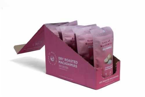 House of Macadamia Namibian Sea Salt Nuts Perspective: left
