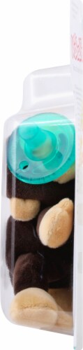 WubbaNub® Monkey Infant Pacifier Perspective: left