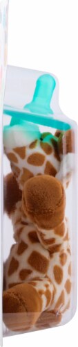 WubbaNub Giraffe Infant Pacifier Perspective: left