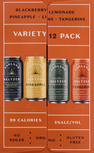 Ashland Hard Seltzer Variety Pack Perspective: left