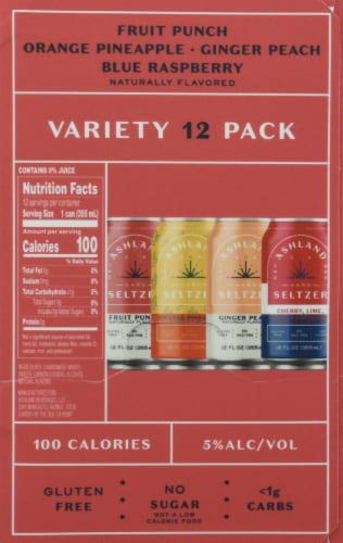 Ashland Hard Seltzer Variety Pack Perspective: left