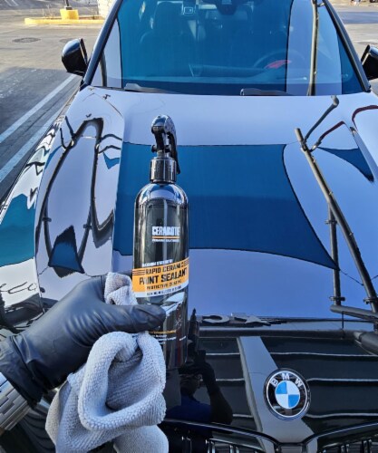 Ceratoke® Rapid Ceramic Paint Sealant Spray Perspective: left