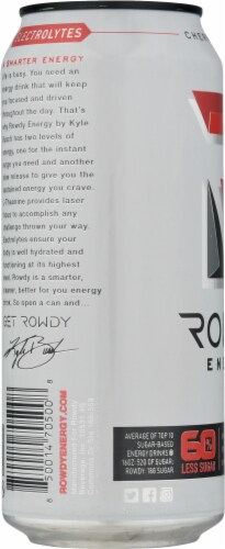 Rowdy® Energy Cherry Limeade Energy Drink Perspective: left
