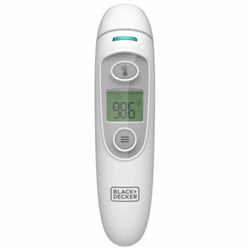Black and Decker BDXTMB100 3 in 1 Infrared Forehead, Ear, & Object Thermometer Perspective: left